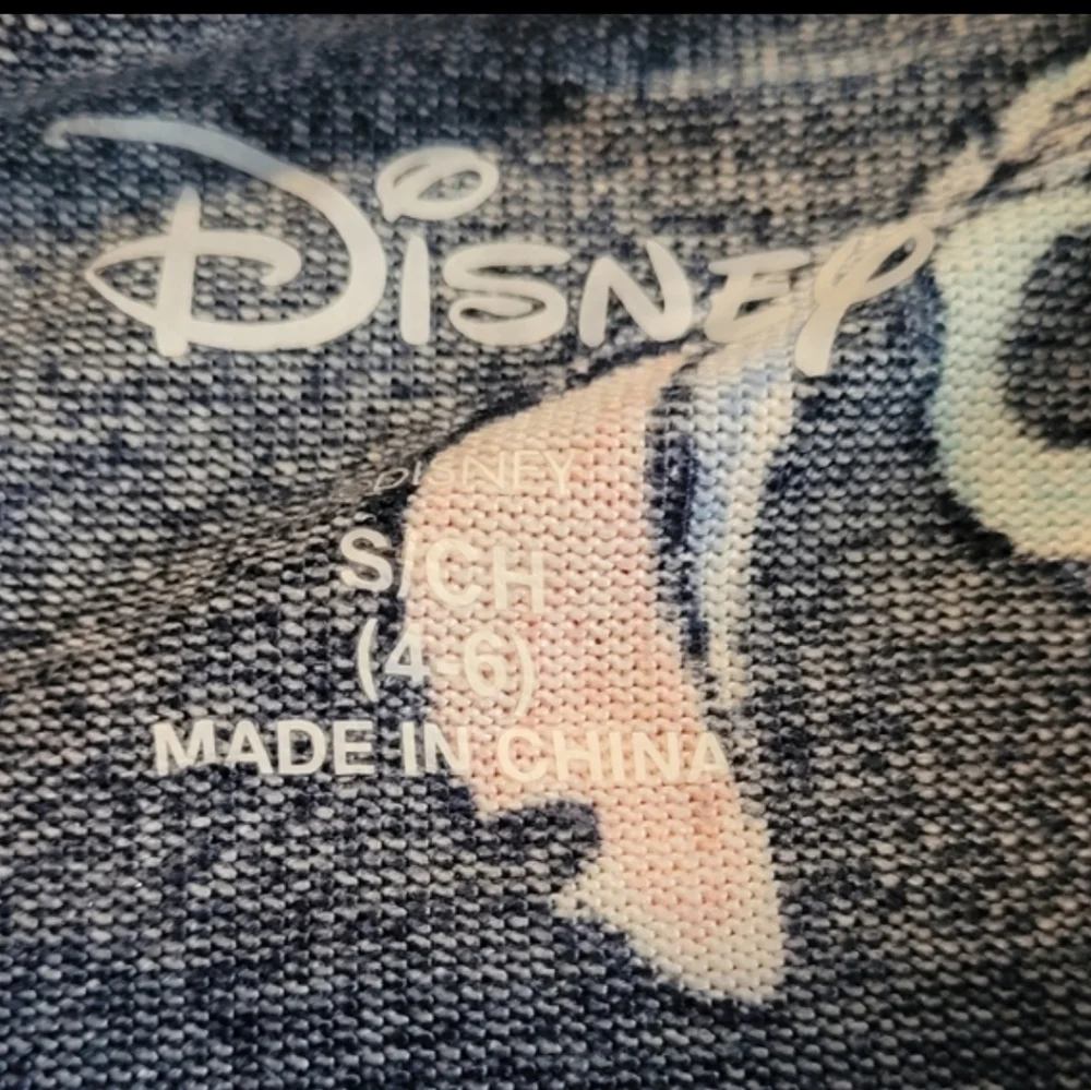 Disney's Lilo and Stitch Super Soft Blue and Pink Pajama Nightgown Size Small - Picture 9 of 13